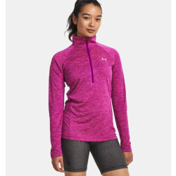 Under Armour Tech 1/2 zip twist-ppl 1320128-573