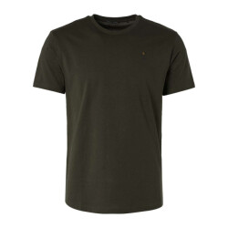 No Excess T-shirt crewneck solid basic moss