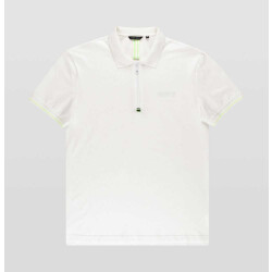 Antony Morato Polo 21 rubber print cream
