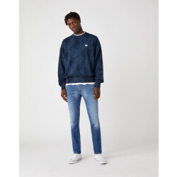 Wrangler Larston heren slim-fit jeans de-lite blue