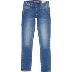 Vingino Meiden jeans super skinny flex fit bracha mid blue wash