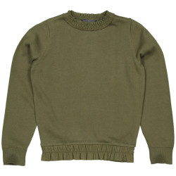 Levv Meiden sweater fanny olive burnt