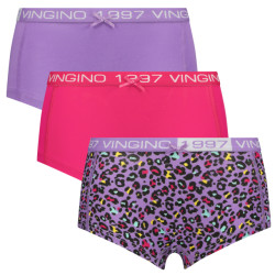 Vingino Meiden ondergoed 3-pack boxers color animal