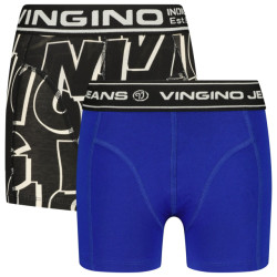 Vingino Jongens ondergoed 2-pack boxers logo deep