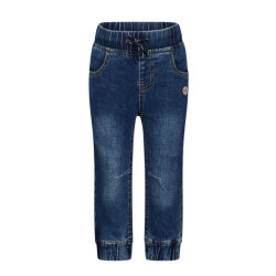 B.Nosy Baby jongens joggingbroek denim stretch fresh