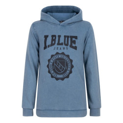 Indian Blue Indian jongens hoodie college grey