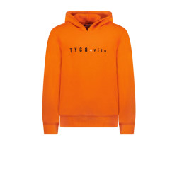 TYGO & vito Jongens hoodie met geborduurd logo noos clownfish