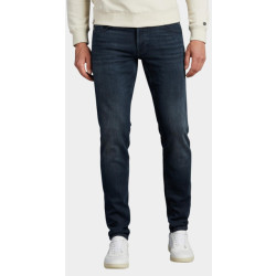 Falke Cast iron 5-pocket jeans blauw shiftback regular tapered blu ctr240/bbo