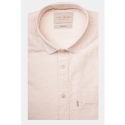 Falke Cast iron casual hemd lange mouw wit long sleeve shirt co li dobby csi2304231/7002