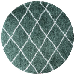Veer Carpets Vloerkleed jeffie green rond ø120 cm