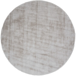 Veer Carpets Karpet viscose rond light grey ø150 cm