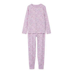 Name It Meisjes pyjama lang pink hearts