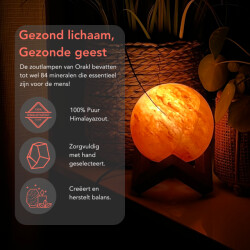 Orakl Dimbare zoutlamp bliss 6-8 kg