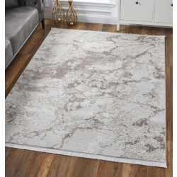 Woodman Carpet Stavelot - 160x220cm, laagpolig vloerkleed met franjes
