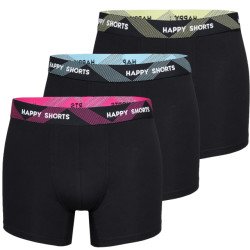 Happy Shorts 3-pack boxershorts heren