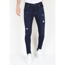 Mario Morato Denim jeans slimfit met gaten