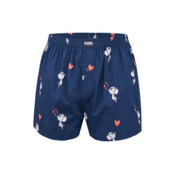 Happy Shorts Wijde boxershort heren muis met hartjes