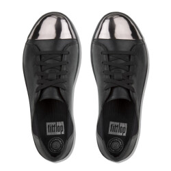 FitFlop F-sporty™ mirror-toe sneaker leather