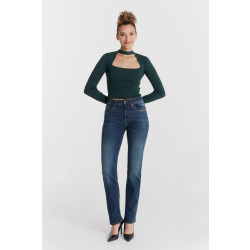 Cup of Joe Hannah dames regular-fit jeans green way