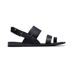 Toms Freya black veg tan leather 10015125
