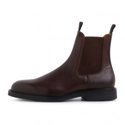 Garment Project Chelsea boot- gp2353-800 dark brown leather