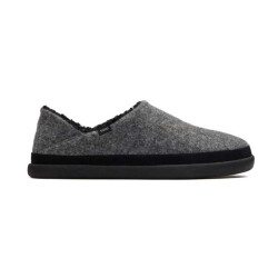 Toms Ezra smoke grey repreve two tone felt 10016808 pantoffel