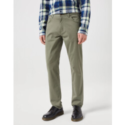 Wrangler Greensboro 803 heren regular-fit dusty olive