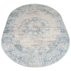 Veer Carpets Vloerkleed viola blue ovaal 160 x 230 cm