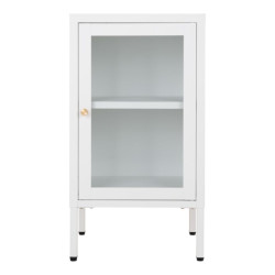 House Nordic Dalby cabinet cabinet with glass door, white