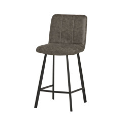 Le Chair Barstoel iberico bullseye antracite (grey) 03