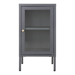House Nordic Dalby cabinet cabinet with glass door, grey