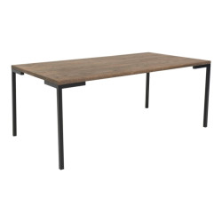 House Nordic Lugano coffee table coffee table in smoked oiled oak 110x60 cm