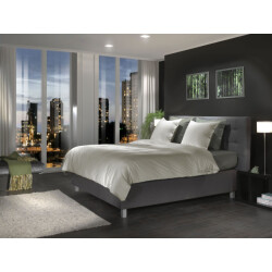Yellow Dekbedovertrek percale tender grey 140 x 200 220 cm + 1 sloop 60 x 70 cm