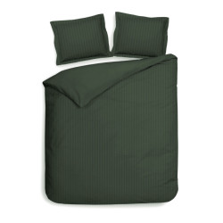 Heckett & Lane Dekbedovertrek banda calla green 240 x 200 220 cm + 2 slopen 60 x 70 cm