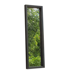 Livingfurn Mirror charcoal 200x70x8 cm