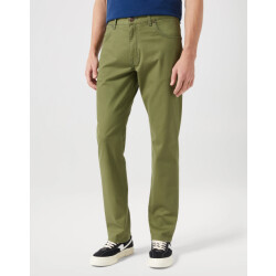 Wrangler Greensboro 803 heren regular-fit olive