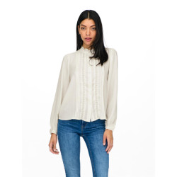 Jacqueline de Yong Jdyellis l/s lace shirt wvn