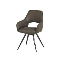 Le Chair Eetkamerstoel dante micro antraciet (grey) 11