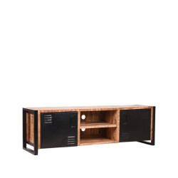 Label51 Tv-meubel brussels naturel mangohout 160 cm