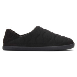 Toms Ezra 10020151 black quilted felt 4008
