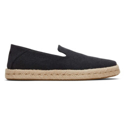 Toms Santiago 10019869 black recycled cotton canvas 3128