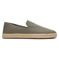 Toms Santiago 10020071 vetiver grey canvas