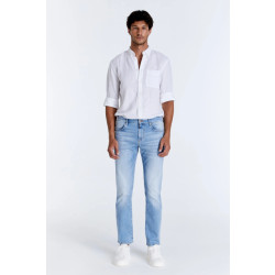 Cup of Joe Lance heren straight-fit jeans light blue