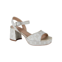 Unisa Ney 24 evm white dames sandalen gekleed