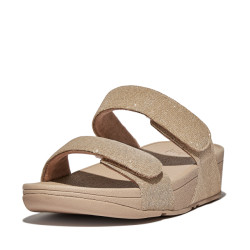 FitFlop Lulu adjustable shimmerlux slides