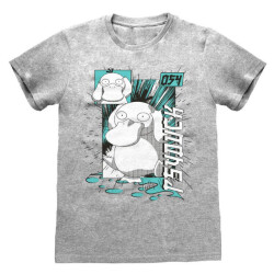 Pokemon Unisex volwassenen psyduck vierkant t-shirt
