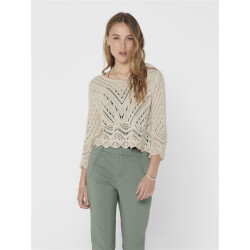 Jacqueline de Yong Jdynew sun 3/4 cropped pullover knt