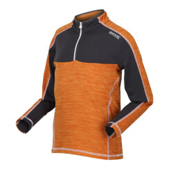 Regatta Kinderen/kinderen hewley recycled half zip fleece top