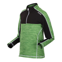Regatta Kinderen/kinderen hewley recycled half zip fleece top