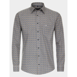 Casamoda Casual hemd lange mouw kent casual fit 444196100/500